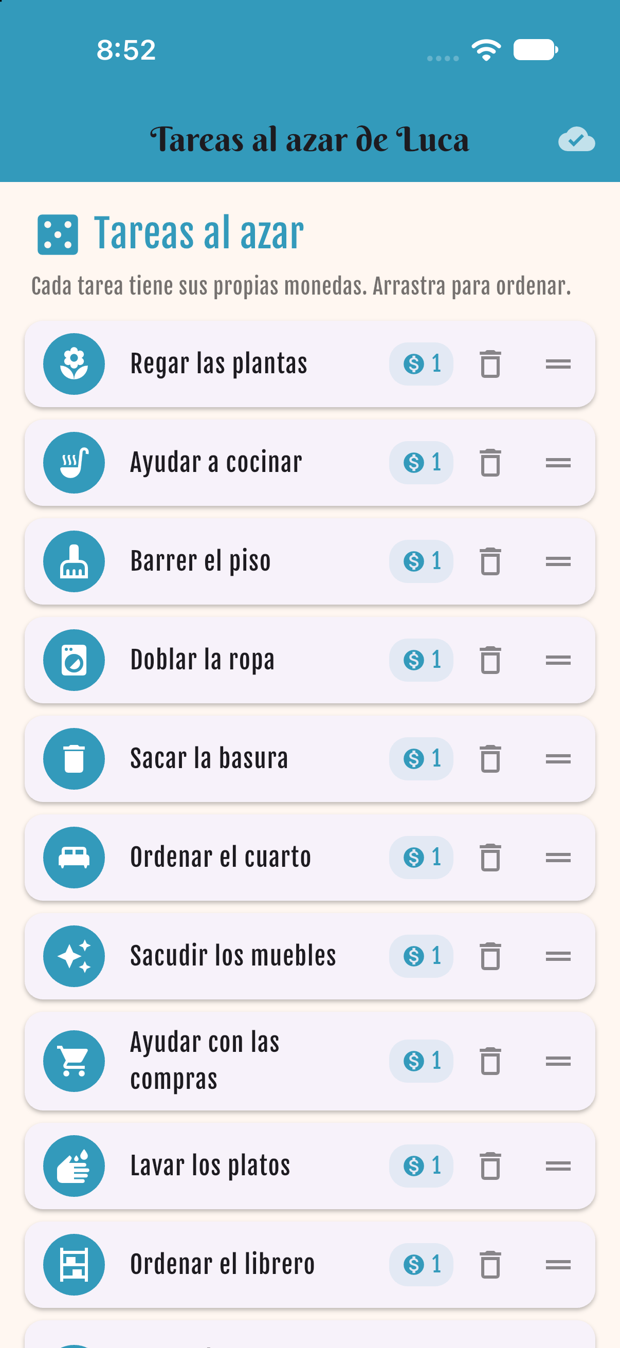 Tasks — Random tasks